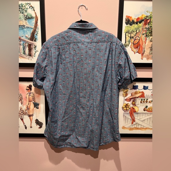 Bonobos Patterned Button Down Shirt - Picture 4 of 4